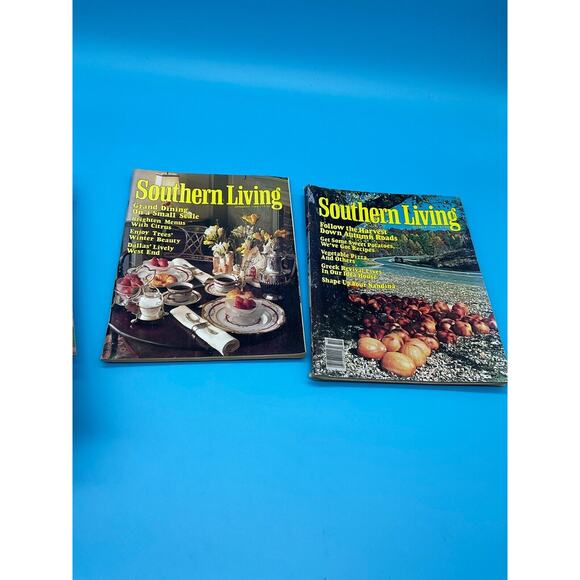 Southern Living Magazine Lot of 11 Issues Various Years Vintage Home & Recipes - Picture 4 of 6